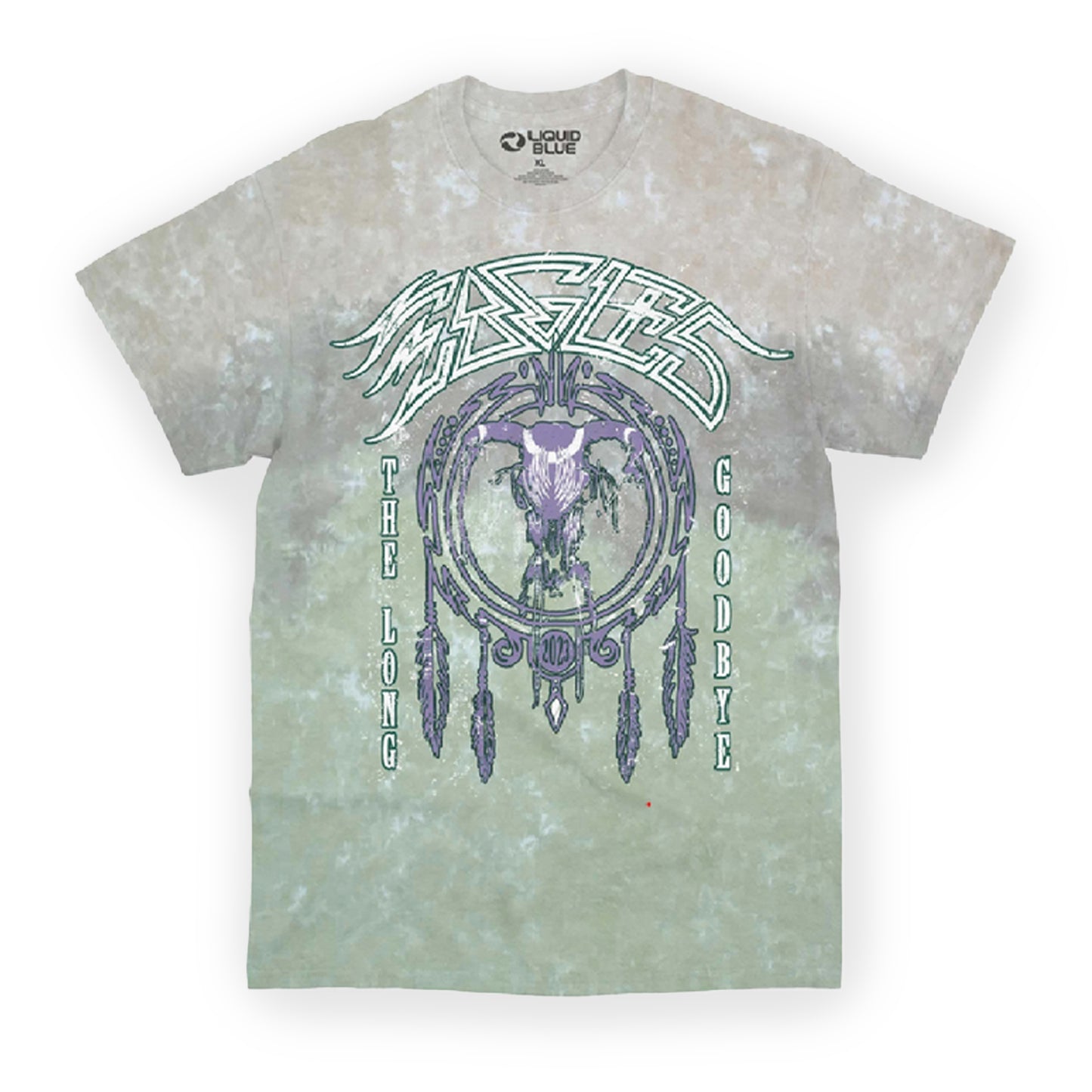 Blue Tie Dye Tee - The Long Goodbye Tour Edition