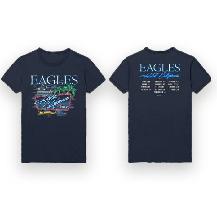 NAVY T-SHIRT, NEON SIGN 2022